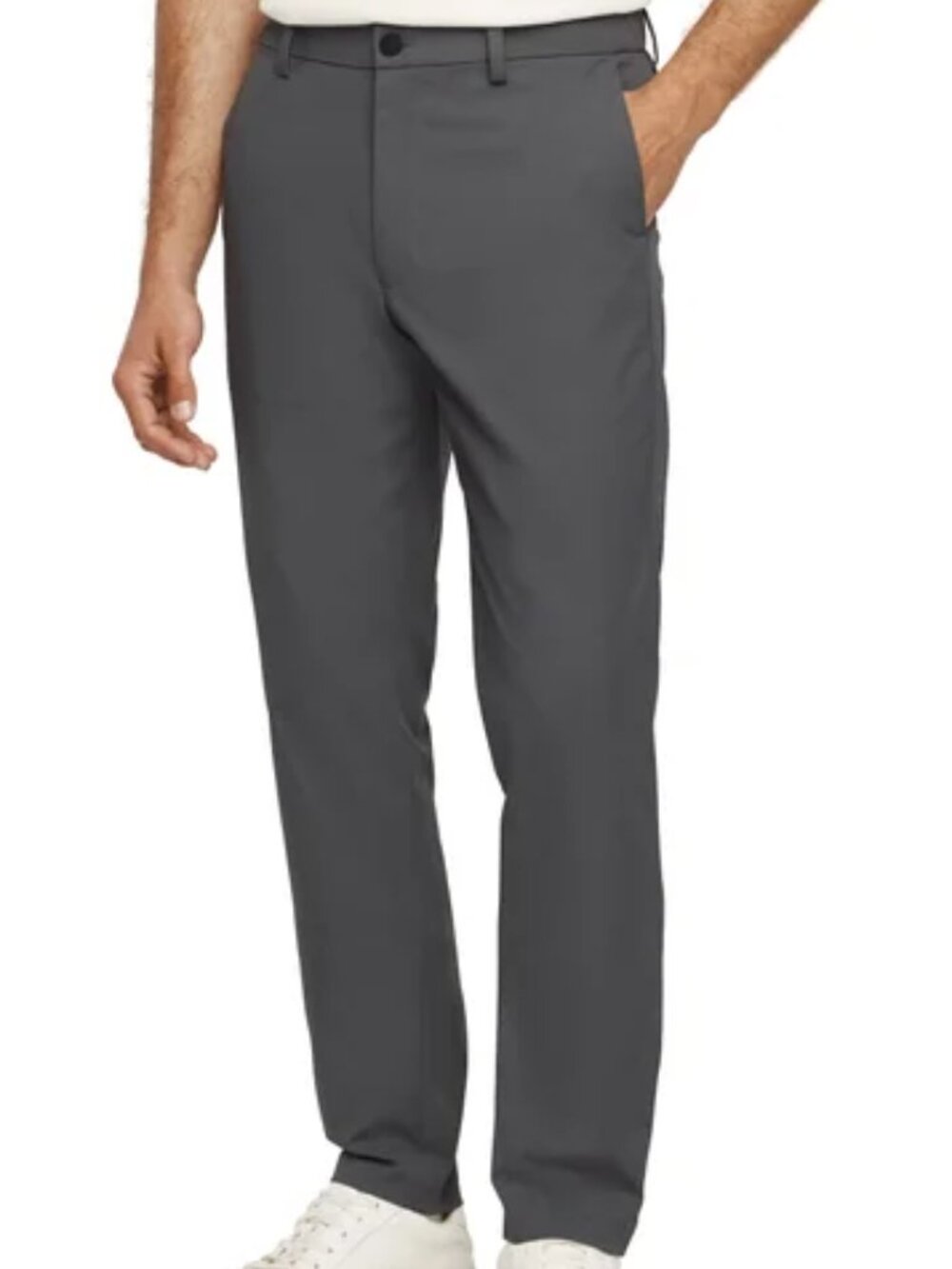 Banana Republic Commuter Pant Gray 36x30 Men's Athletic Fit Travel Stretch NWT